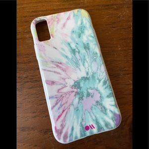Case-Mate iPhone X/XS tie dye case